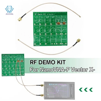 Demonstracijski Komplet RF NanoVNA Naknada Rf Tester Filter Atenuator Tiskane Naknada Naknada Rf Tester Vektor Mrežni Analizator Trening Alat