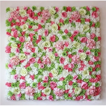 Nova Umjetna Svila Cvijet Ruže Zidni Paneli DIY Svadbeni Nakit Lažni Cvijeće Za Zurke Home Dekor Pozadine