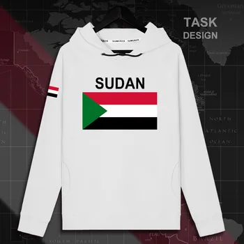 Sjeverni Sudan Sudanski SDN Islam muška majica puloveri veste muška majica ulica odjeća hip-hop sportski odijelo nacionalna zastava 02