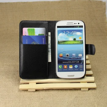 Novčanik Flip Kožna Torbica Za Samsung Galaxy S3 i9300 i747 i9305 T999 L710 4,8-inčni kožna torbica za telefon sa držačem Etui case