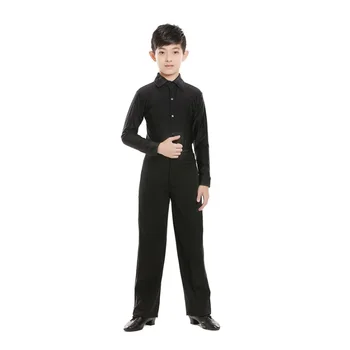 X2005 Kostim za latino američkim plesovima za dječaka, dječje majice, Trkaće odijelo, Standardni profesionalni ispitivanje papira u weihai city odjeća, Odjeća za nastupe Mlade