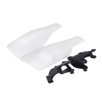 Bijeli ABS Plastične Rukavice za zaštitu Ruku Shiled za Husqvarna TC FC FE TE FX TX 125 250 300 350 450 501 501 S