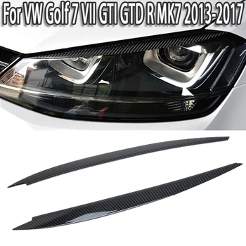 Novi prednji far Za Obrve, Maska na Kapku, ABS-Карбоновое Vlakana, Atraktivna Za VW Golf 7 VII GTI GTD R MK7 2013-2017