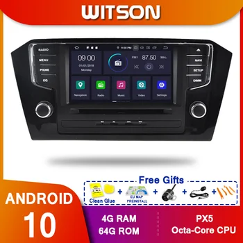 WITSON！ Android10 восьмиядерный PX5 AUTO DVD player Za Volkswagen PASSAT 2016 IPS EKRAN 4 GB RAM-a I 64 GB ROM-GPS NAVIGATOR