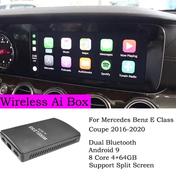 Carplay Bežični Ai Box Android Za Mercedes Benz E Klasa Coupe 2016-2020 Android Auto Auto Radio Media Player Smart Box