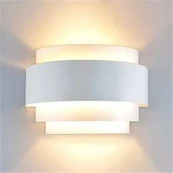 Moderne Zidne Lampe LED Bijela Zidna Lampa Difuzno Svjetlo Rumenilo zidne Lampe Lusteri vodovod kućni rasvjeta