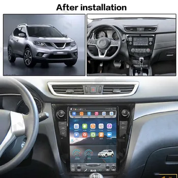 Vertikalni prikaz Tesla Stil Android9 Auto GPS Navigacija Za Nissan X-TRAIL/Qashqai/RougStereo 2013 + Media Player Glavnog uređaja